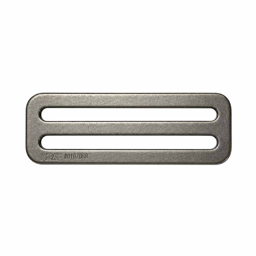 Двух щелевая пластина Titanium Silver MT1002.17
