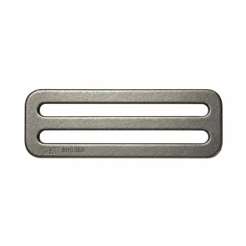 Двух щелевая пластина Titanium Silver MT1002.17