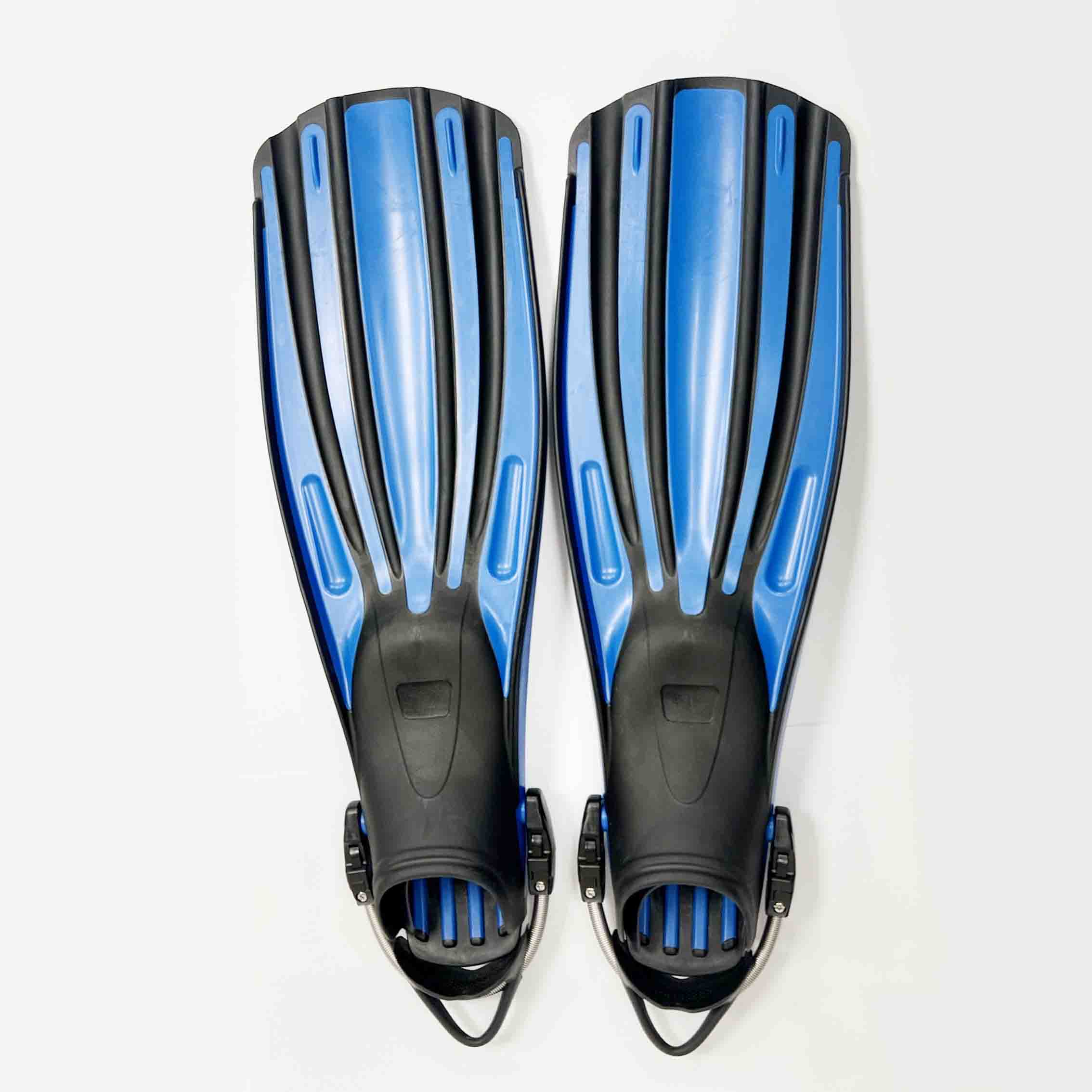 Ласты для дайвинга Quadranta Spring голубые