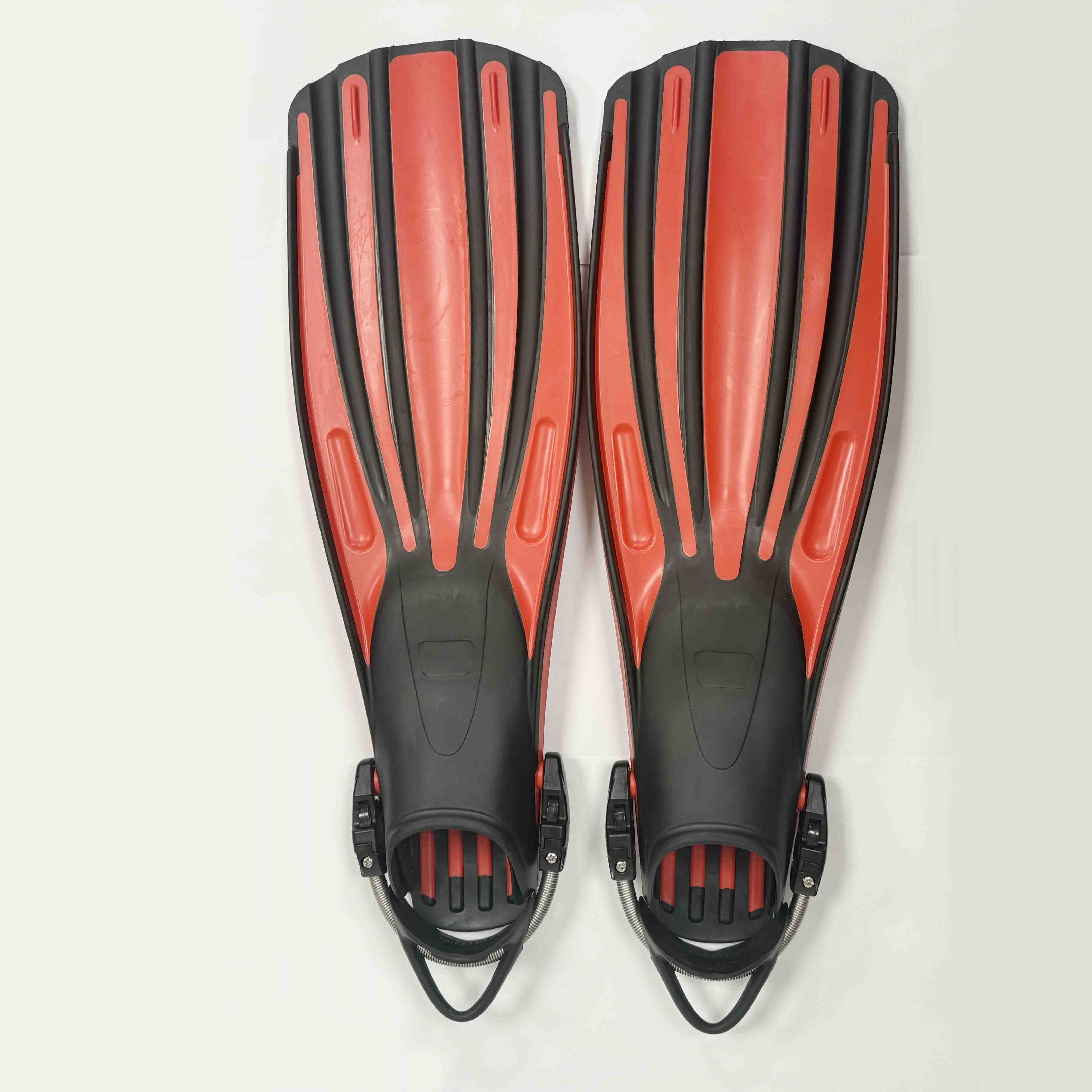 Ласты для дайвинга Quadranta Spring красные