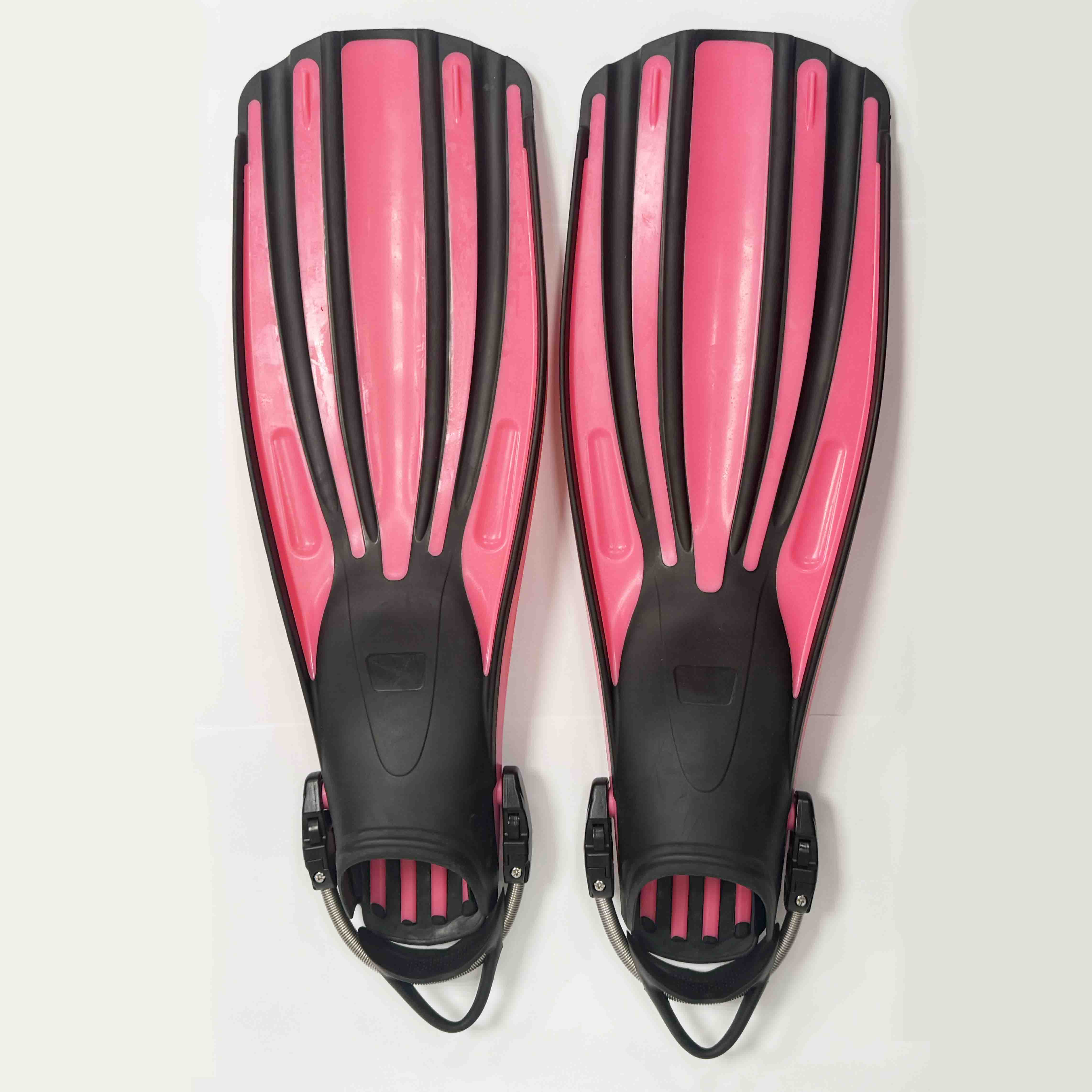 Ласты для дайвинга Quadranta Spring розовые