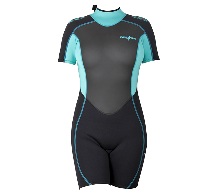 Короткий женский костюм FanDiver Tropic Shorty 3 мм