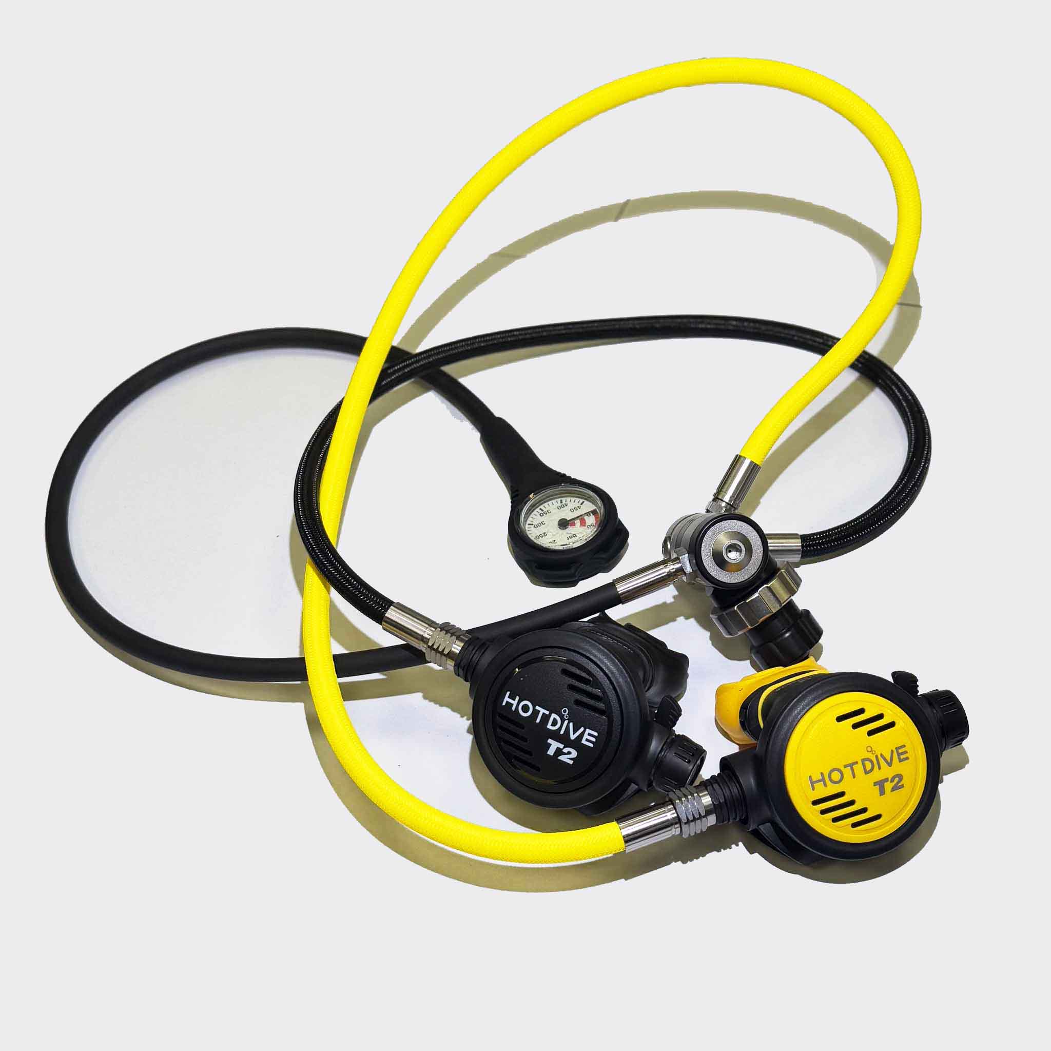 Регулятор HotDive ST1G S1/T2 с октопусом и манометром